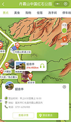 潭门镇景区手绘地图智慧导览和语音结合，让景区“活”起来